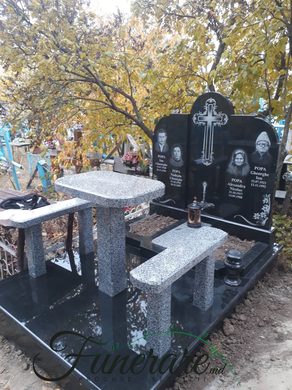 Monumente funerare din granit Chisinau Moldova