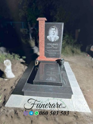 Monument funerar din granit premium