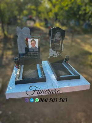 Monument funerar copil – Înger protector personalizat | Funerare.md