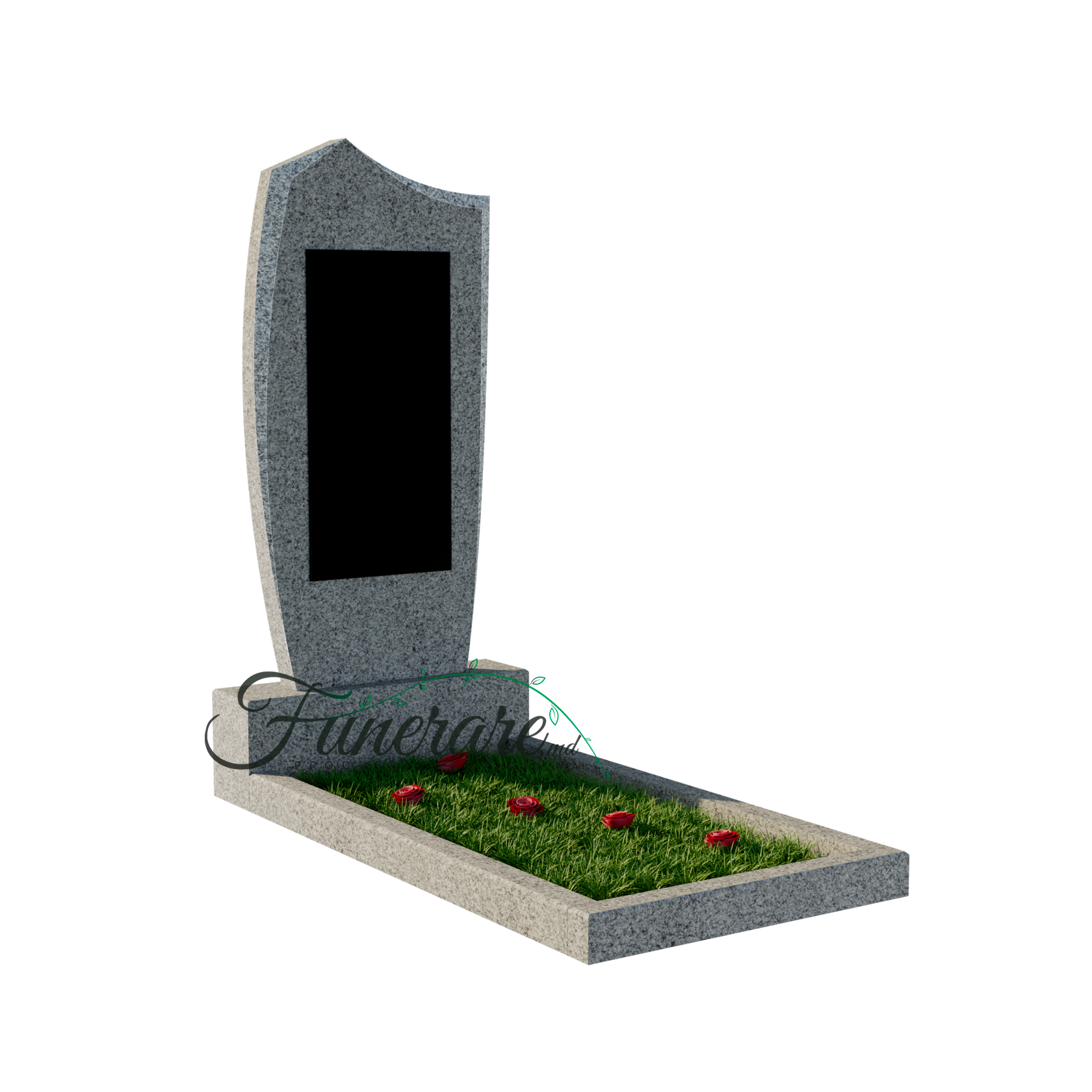 Monument granit gri K8